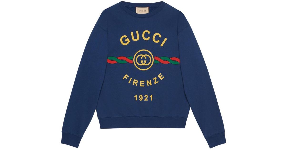 中古・古着通販GUCCI グッチ GUCCI FIRENZE 1921 スウェットトレーナー 