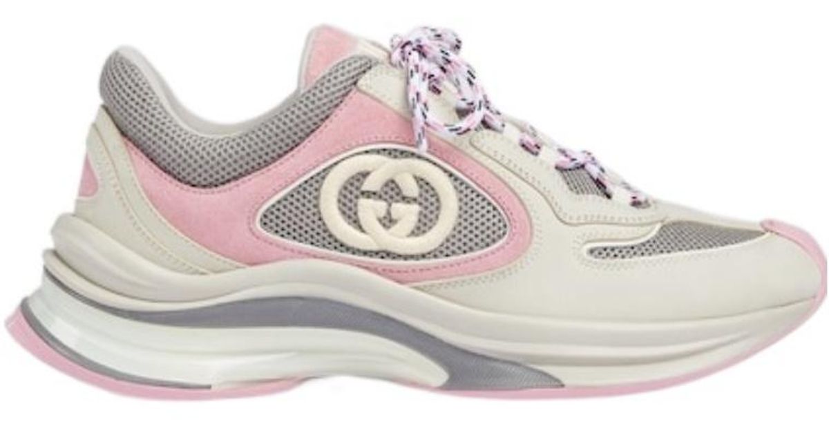 Gucci Run Lace-Up Sneakers | Lyst