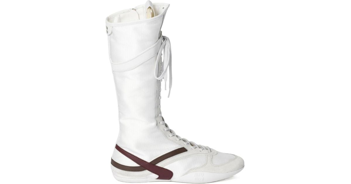 GYMNASIUM SNEAKERS MULES LIGHT GREY SUEDE AND WHITE TECHNICAL FABRIC