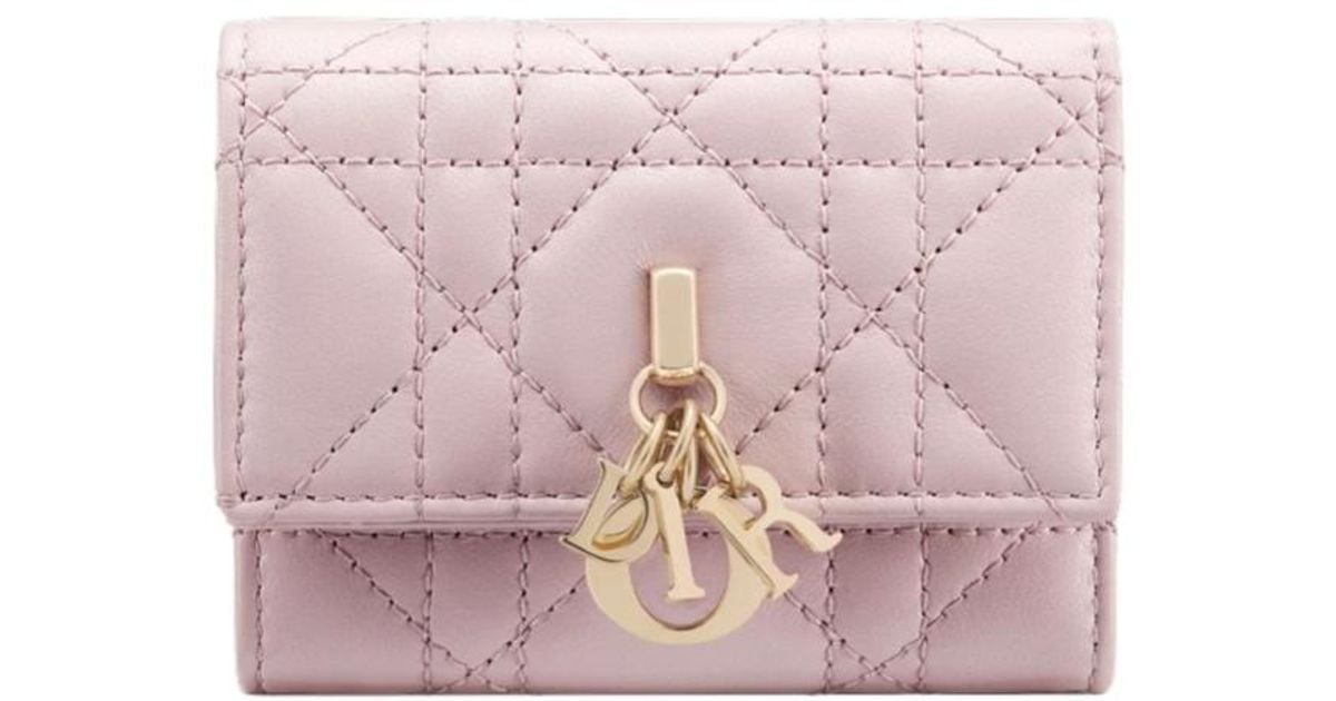 Dior Veronia Wallet in Pink | Lyst