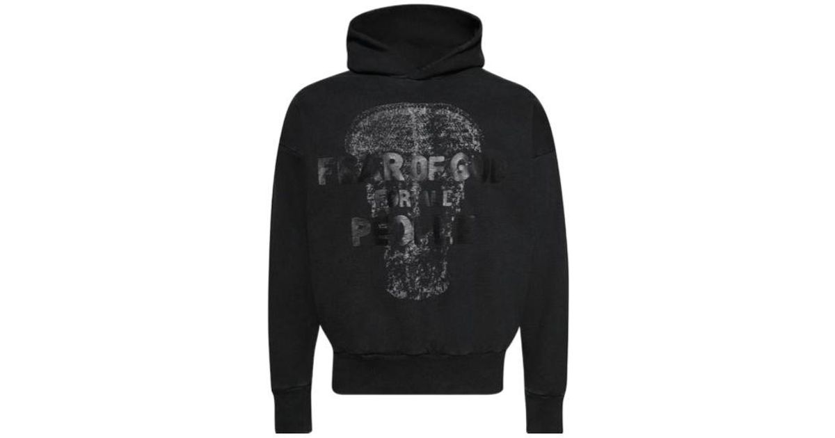Fear Of God Le Panteres Hoodie in Black for Men | Lyst