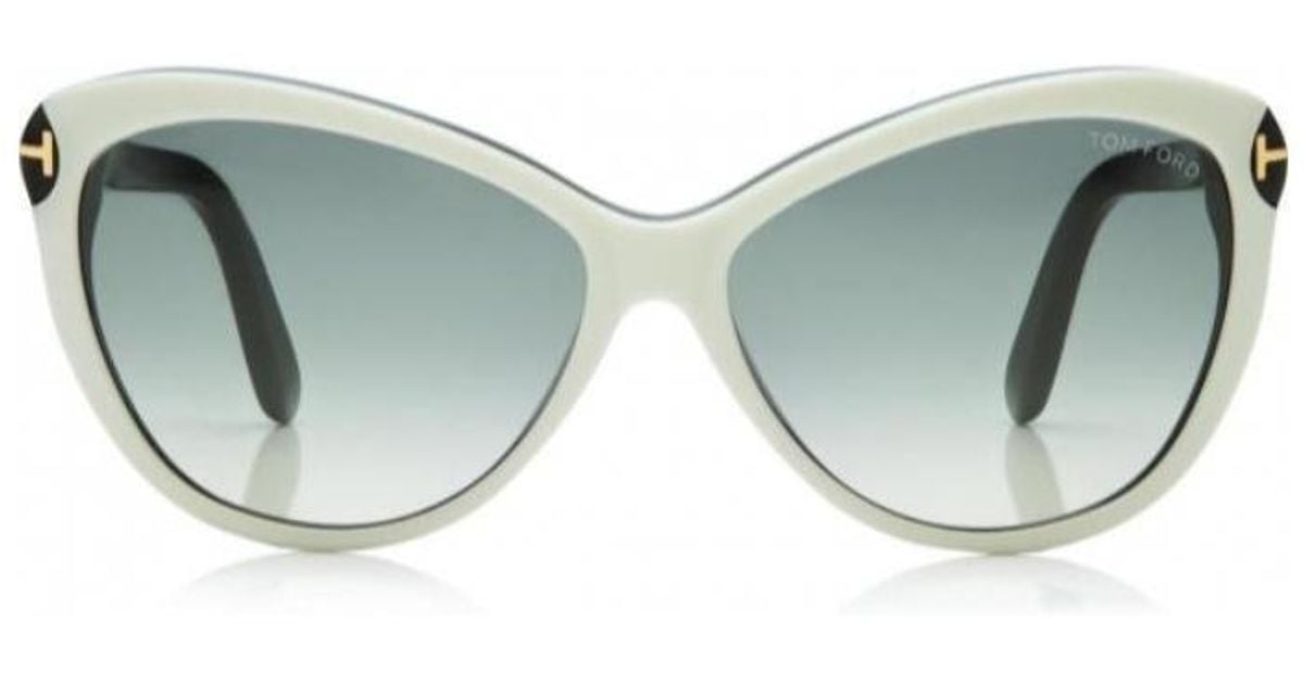 Tom Ford Logo Sunglasses | Lyst UK