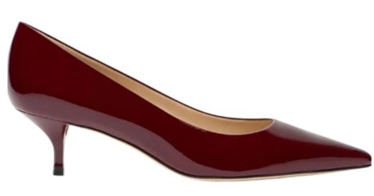 Stuart Weitzman Stuart Power 50 in Red | Lyst