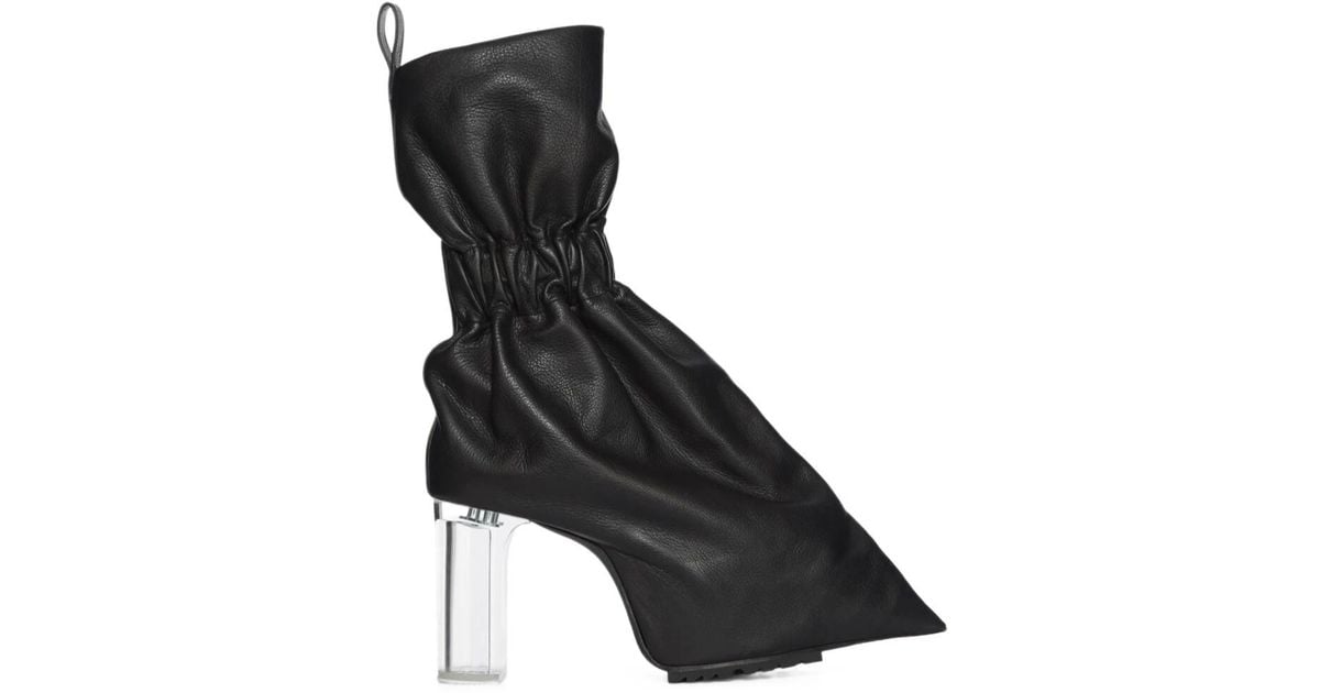 Rick Owens Taquito Wears Boots in Black | Lyst UK