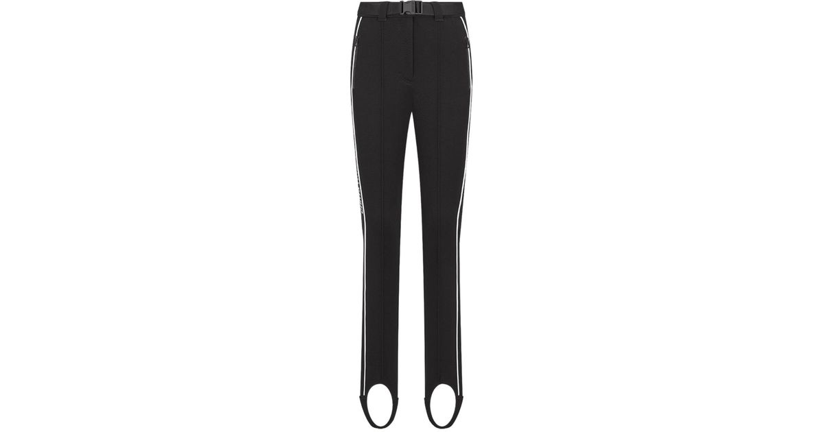 Dior Alps Fitted Ski Pants in Black | Lyst