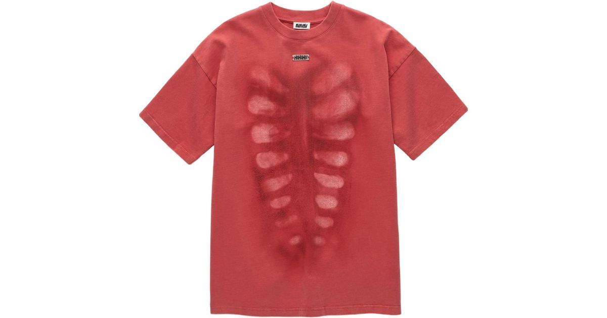 AVAVAV X-Ray T-Shirt in Red for Men | Lyst