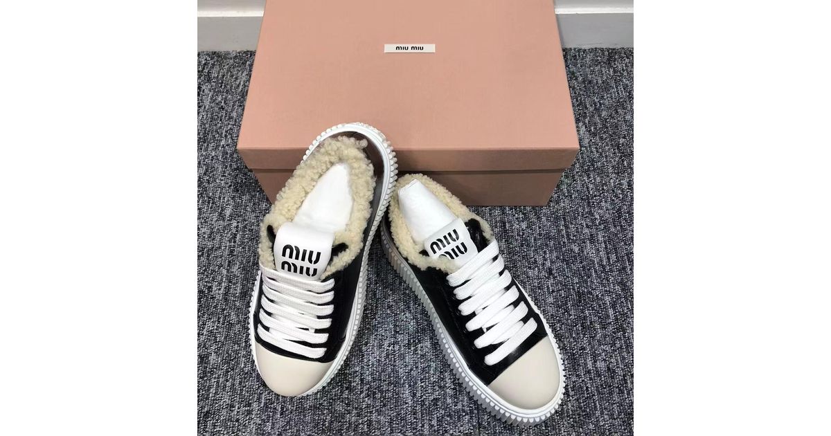Miu Miu Multicolor Low Top Sneakers main image 0