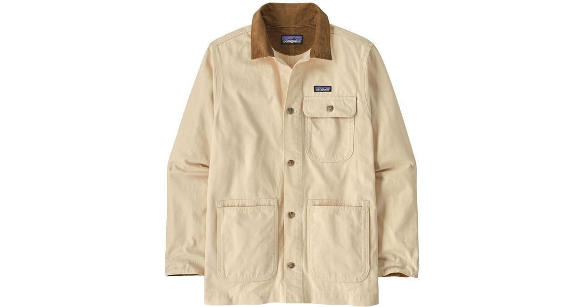 Patagonia Point Reyes Canvas Work Jacket in Natural for Men | Lyst