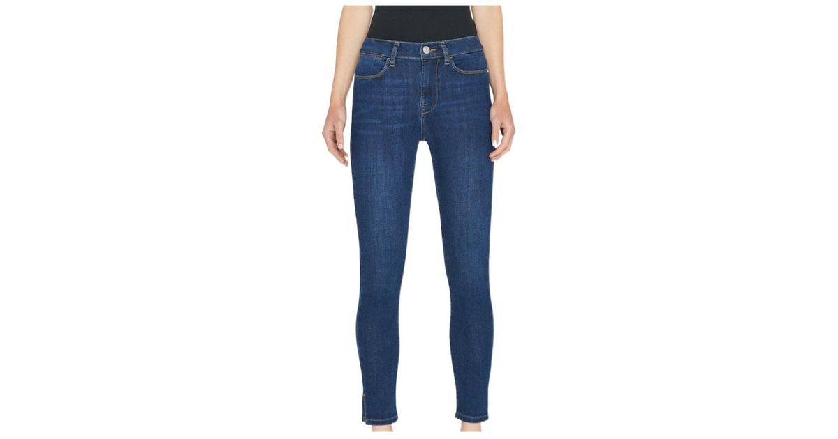 Frame Jeans Button FRAME Button Zipper Jeans Pants in Blue | Lyst