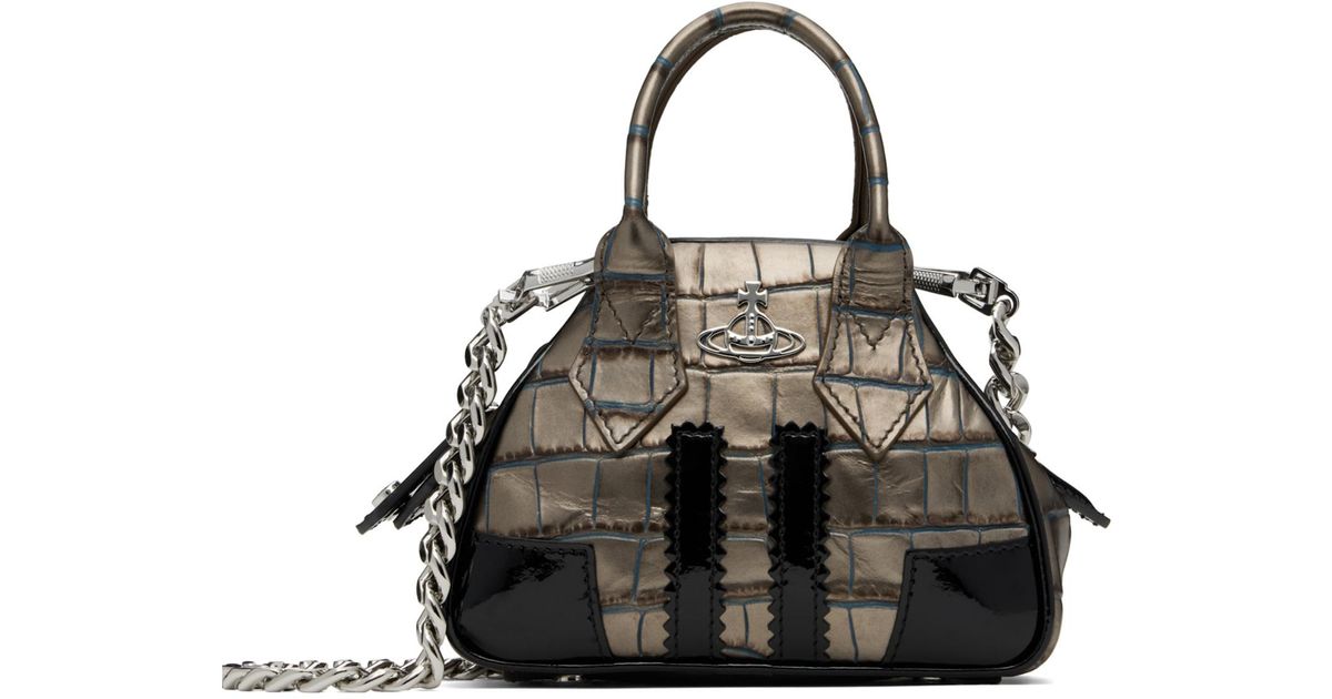 バッグ Vivienne Westwood MINI YASMINE CHAIN Vivienne Westwood Multicolor Mini Yasmine Chain Bag - Tote