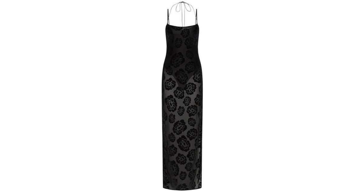 SIR. Vittoria Midi Dress in Black | Lyst