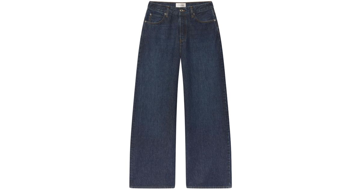 FRAME The Loose Jeans in Blue | Lyst