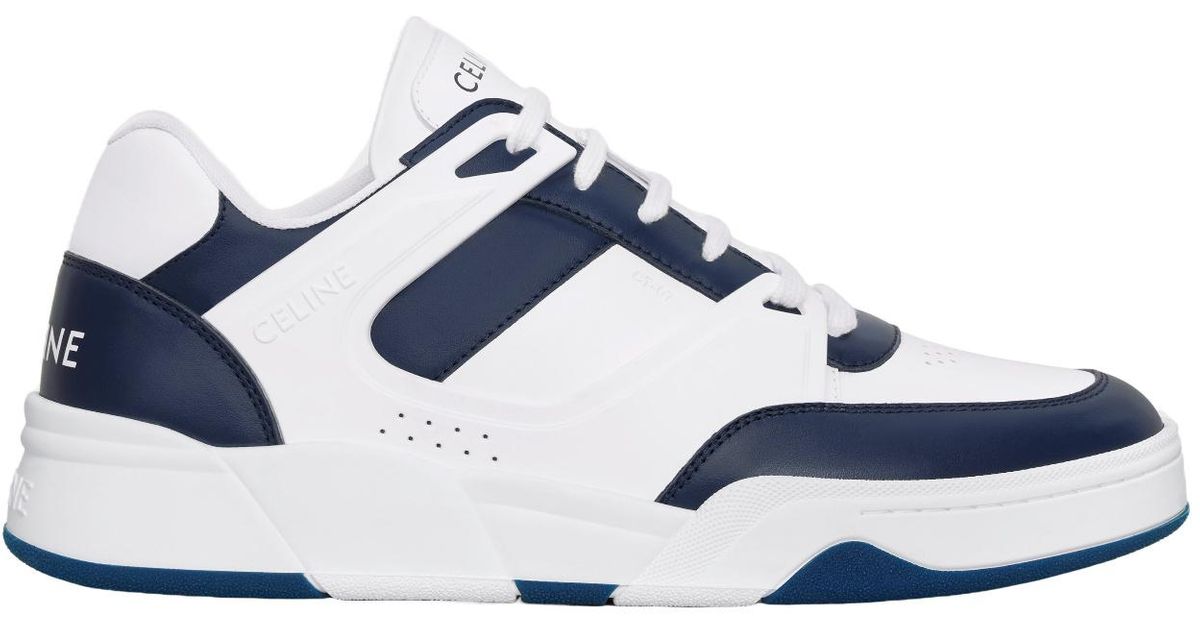 Celine Ct-07 Trainer Low Lace-Up Sneaker in Blue for Men | Lyst