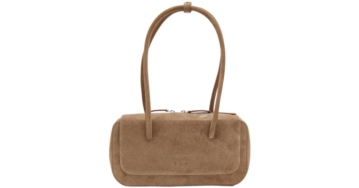 Aesther Ekme Structured Shoulder Bag In Brown Lyst aesther-ekme-structured-shoulder-bag-in-brown-lyst