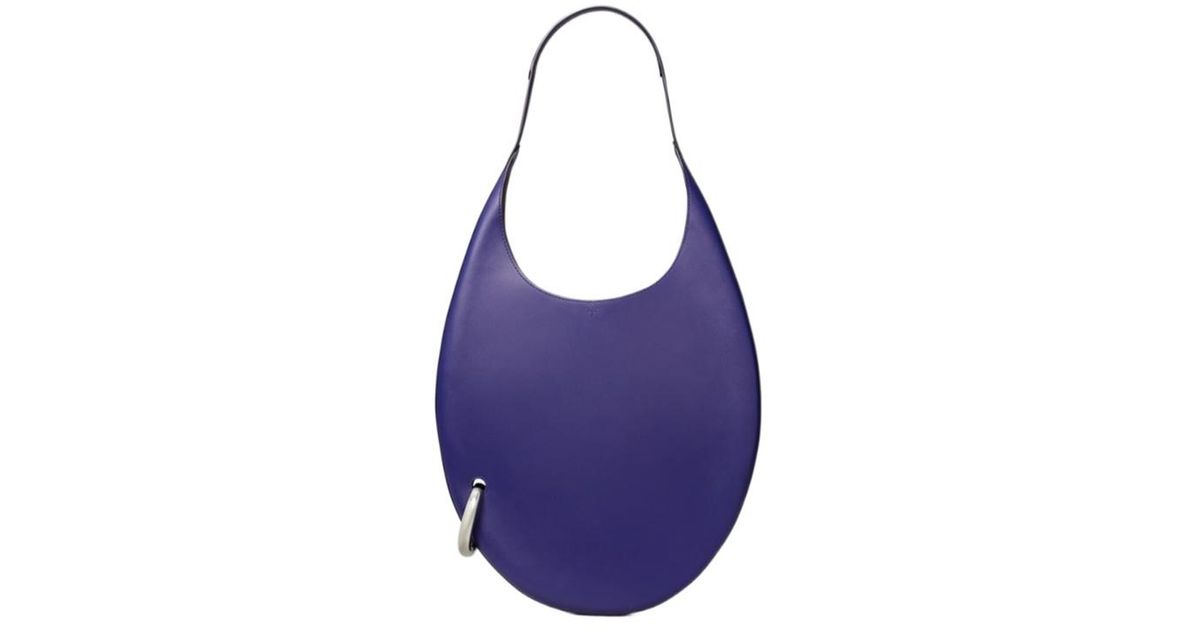 【関税込み】Tory Burch ネイビー Pierced バッグ Tory Burch Pierced Bag in Blue | Lyst