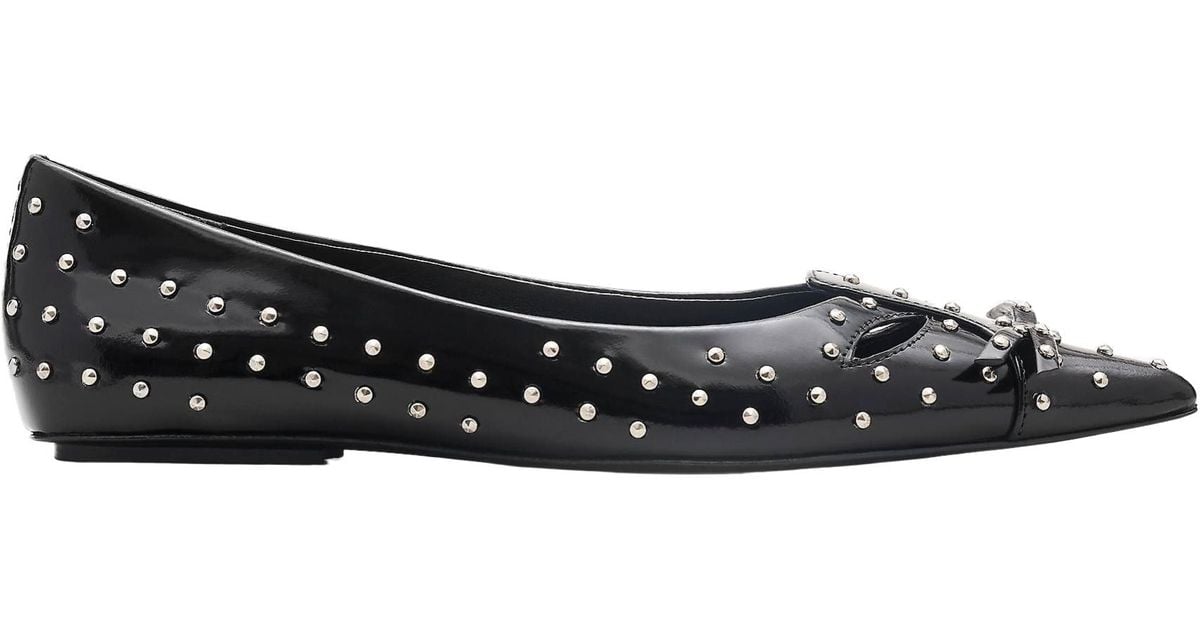 フラットシューズ Marc Jacobs The Kat Ballerinas - Leather - Black Marc Jacobs The Kat Ballerina Shoes | Black | FARFETCH