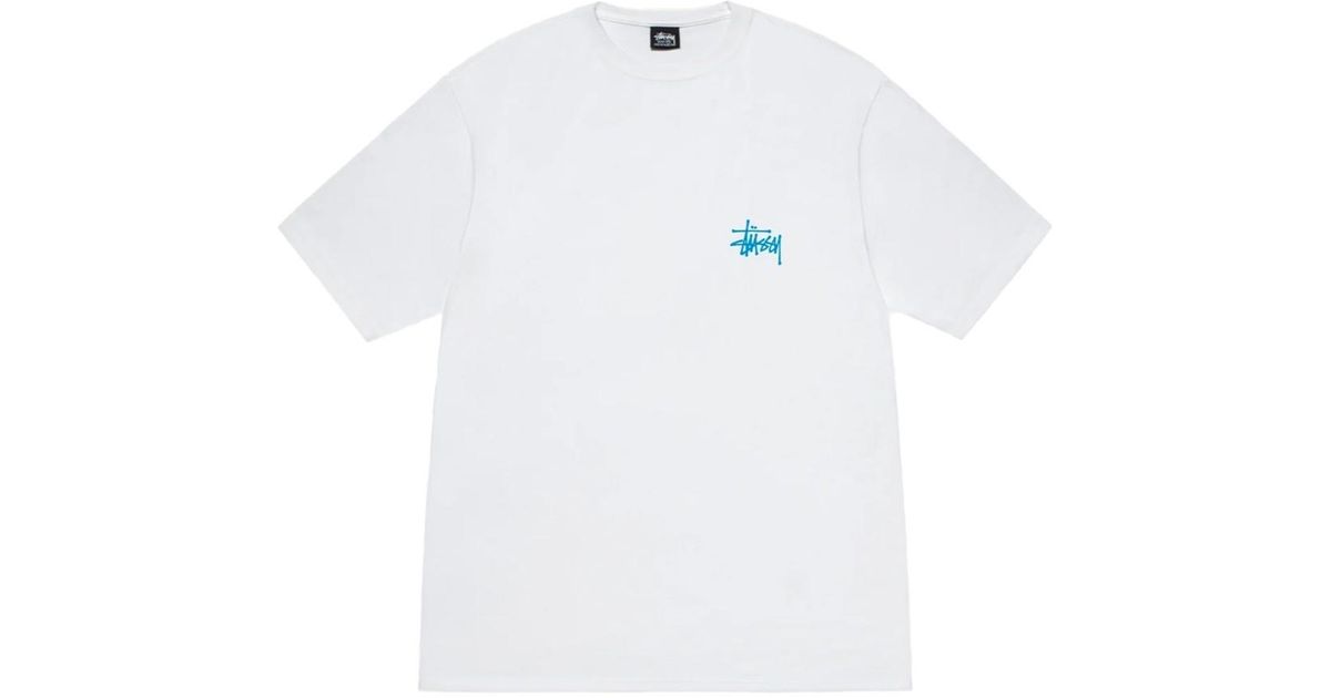 Stussy X-Ray Fishin Tee in White for Men | Lyst