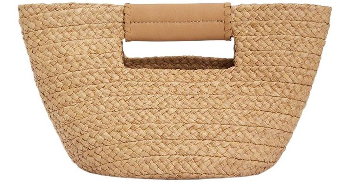 Helen Kaminski Remi Mini Tote Bag in White | Lyst UK