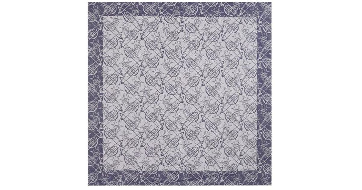 Vivienne Westwood Graffiti Orb Square in Grey for Men | Lyst UK
