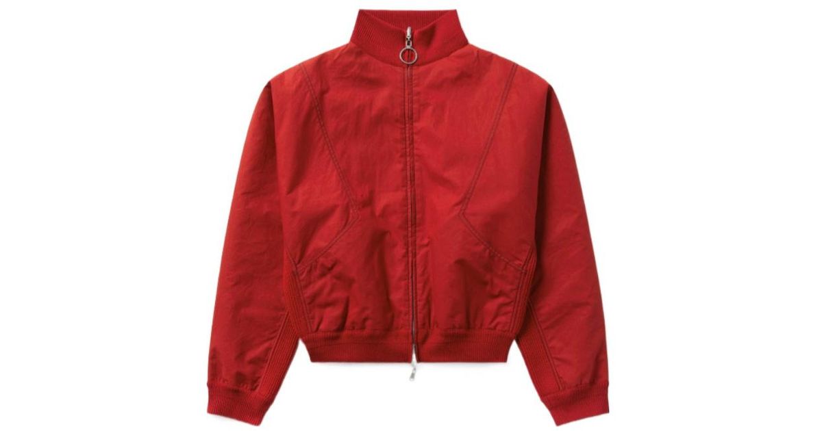 1989 STUDIO Ribbed Collar Coat in Red for Men | Lyst