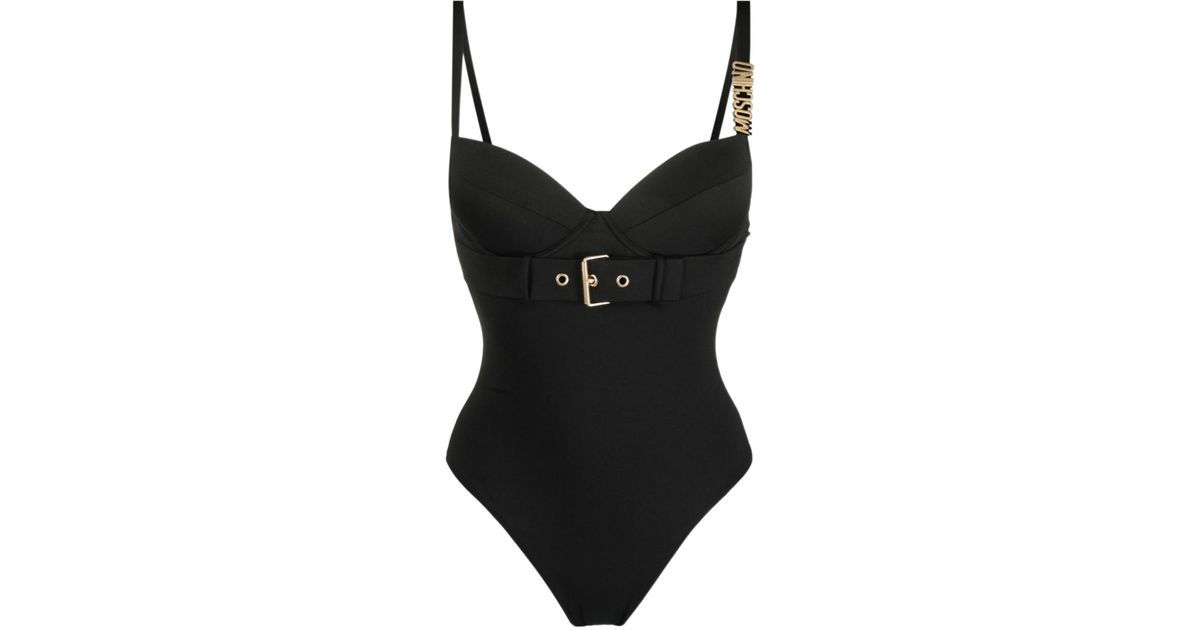 Moschino Women's Teddy One Piece Swimsuit Blue main image 1