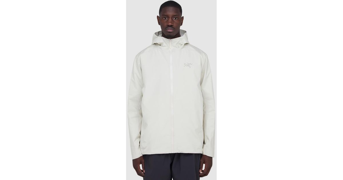 Arc'teryx Solano Hooded Jacket (Sea Salt in White for Men | Lyst UK
