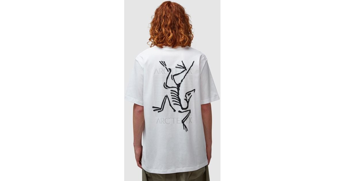 Arc'teryx Arc Multi Bird Logo T-Shirt in White for Men | Lyst