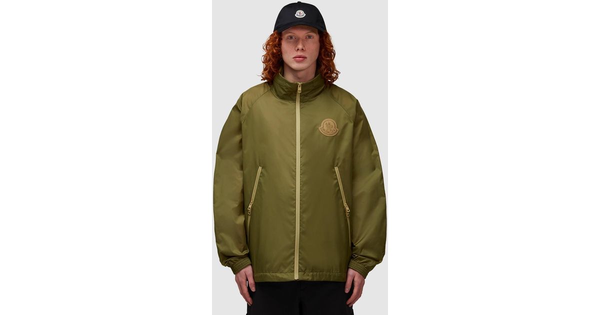 Moncler Egre Windrunner Jacket in Green for Men Lyst Canada