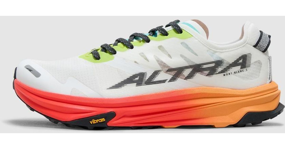 Altra Mont Blanc Carbon Sneaker in Red for Men | Lyst