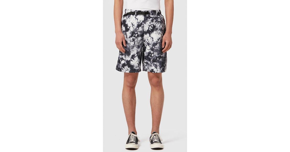 stussy bleach nylon mountain short