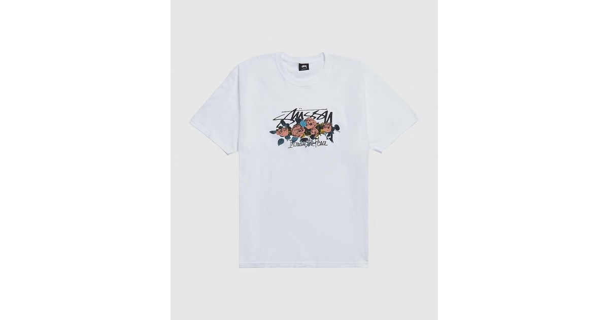 Stussy increase the peace t best sale shirt