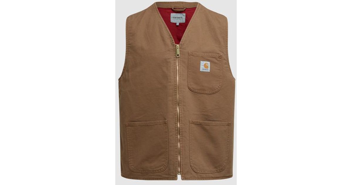 Carhartt WIP Arbor Vest in Brown for Men Lyst
