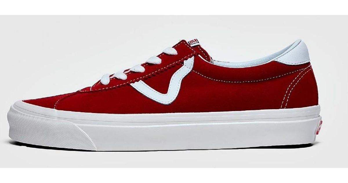 vans style 73 red
