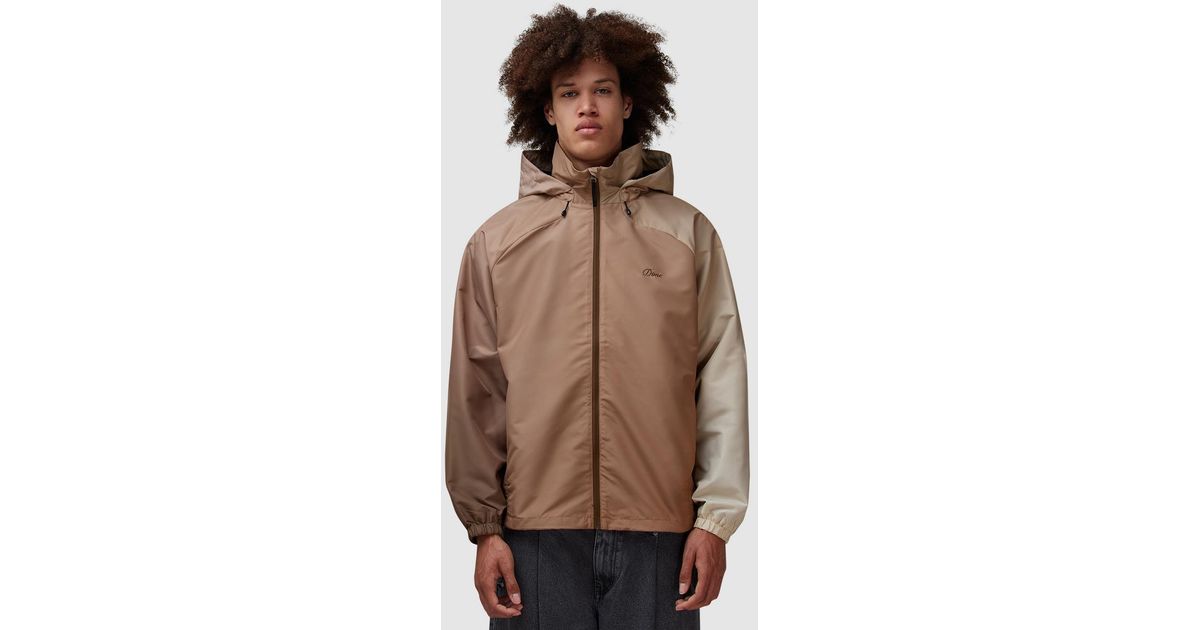 Dime Gradient Windbreaker Jacket in Brown for Men | Lyst