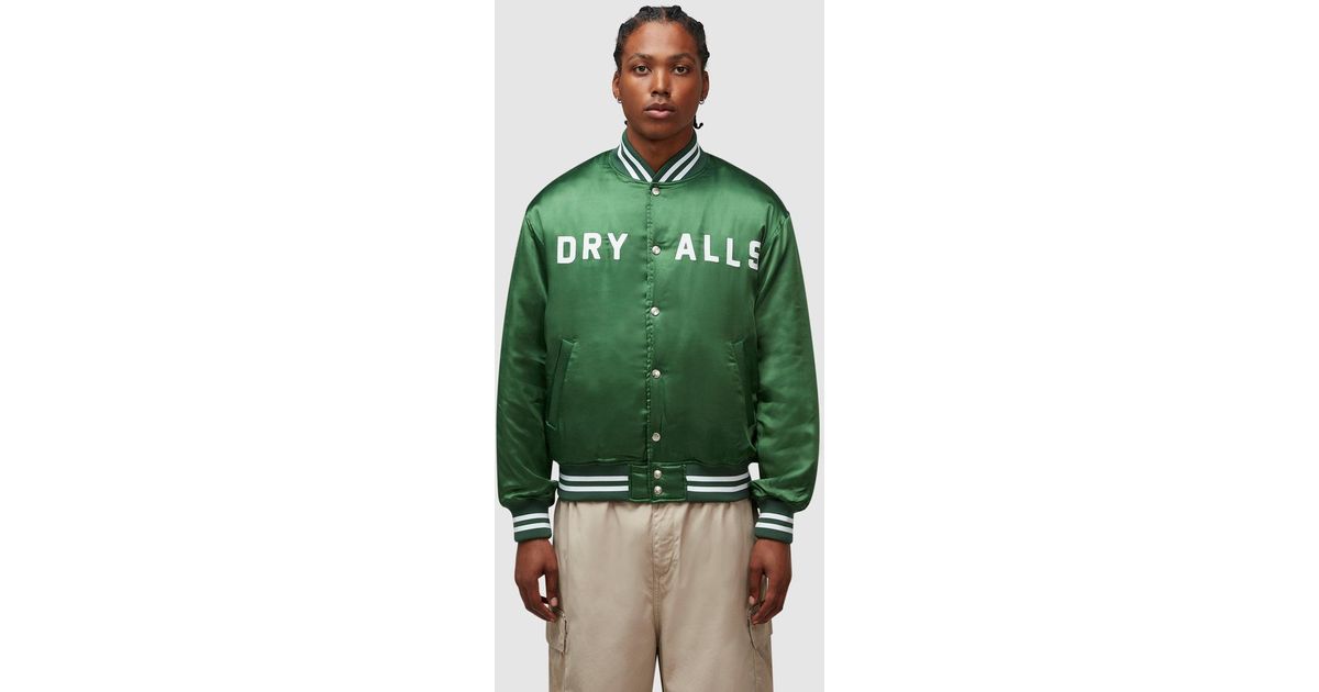 Human Made Tiger Stadium Jacket ( in Green for Men | Lyst