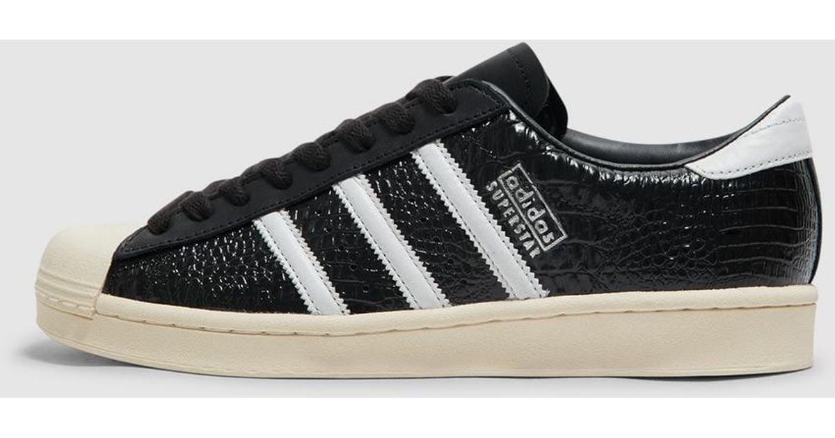 adidas Superstar Vintage Sneaker in Black for Men | Lyst