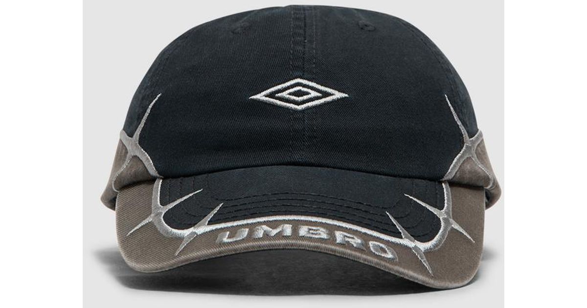 Umbro X Slam Jam Spikes Cap /Anthracite in Black | Lyst