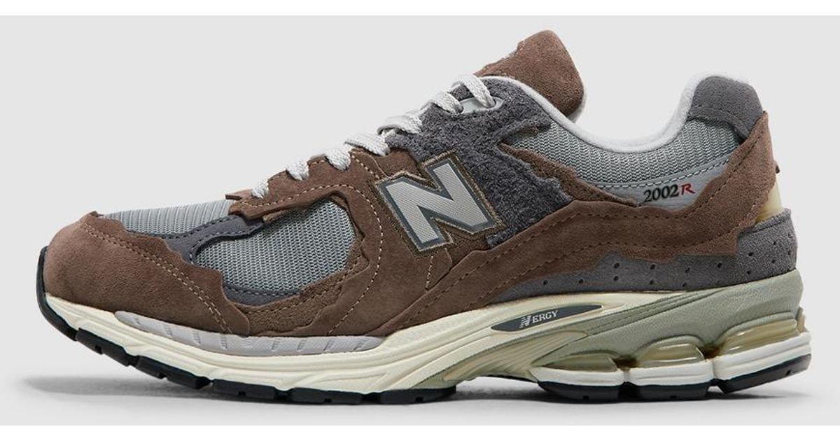 New Balance 2002R 'Protection Pack' Sneaker (Cortado Raincloud in Brown ...