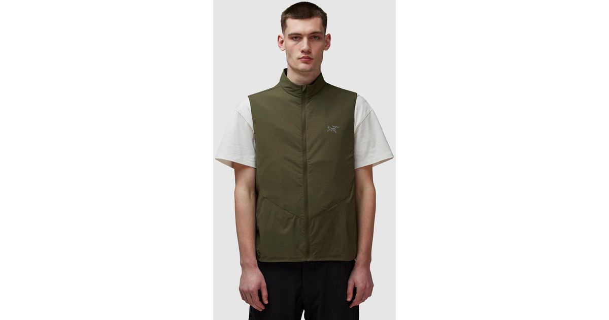Arc'teryx Norvan Insulated Vest in Green for Men | Lyst