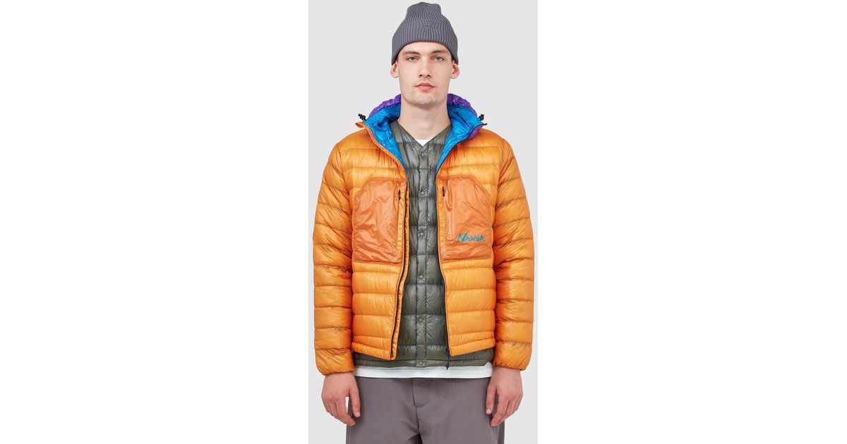 Nanga Men's Ultilight Down Parka Packable - Lime