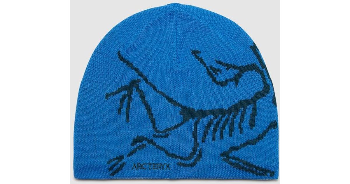 Blue arcteryx bird 2024 beanie