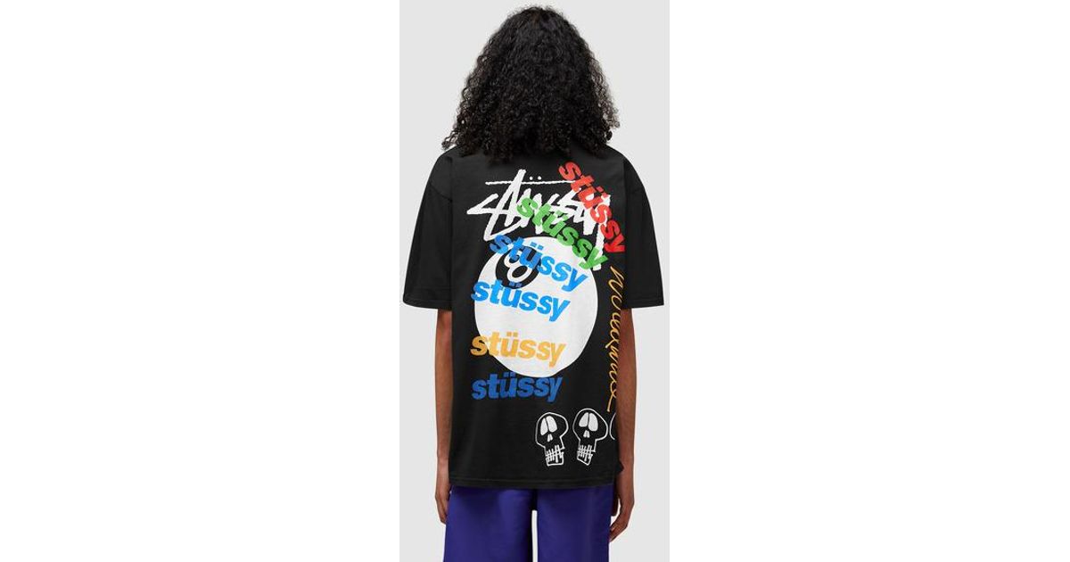 Stussy TEST STRIKE PIGMENT DYED TEE XL T-shirts Stüssy Test Strike Pigment Dyed Tee UNISEX Black (1904915