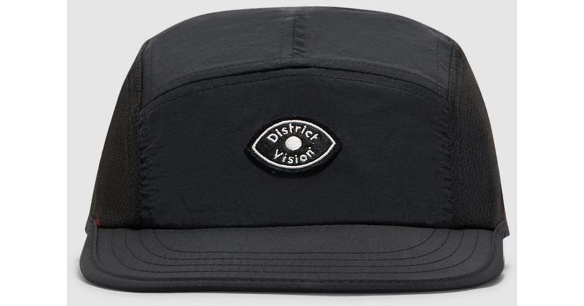【Sh】Distric Vision キャップ DISTRICT VISION - Logo-Appliquéd Panelled Shell and Mesh Cap