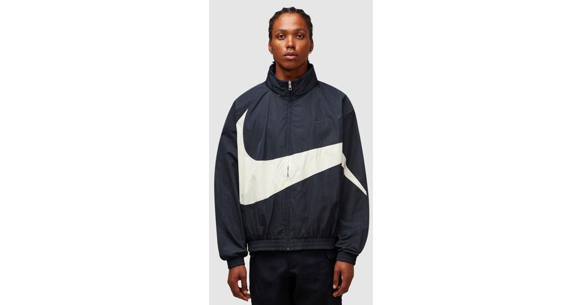 mens nike swoosh woven jacket