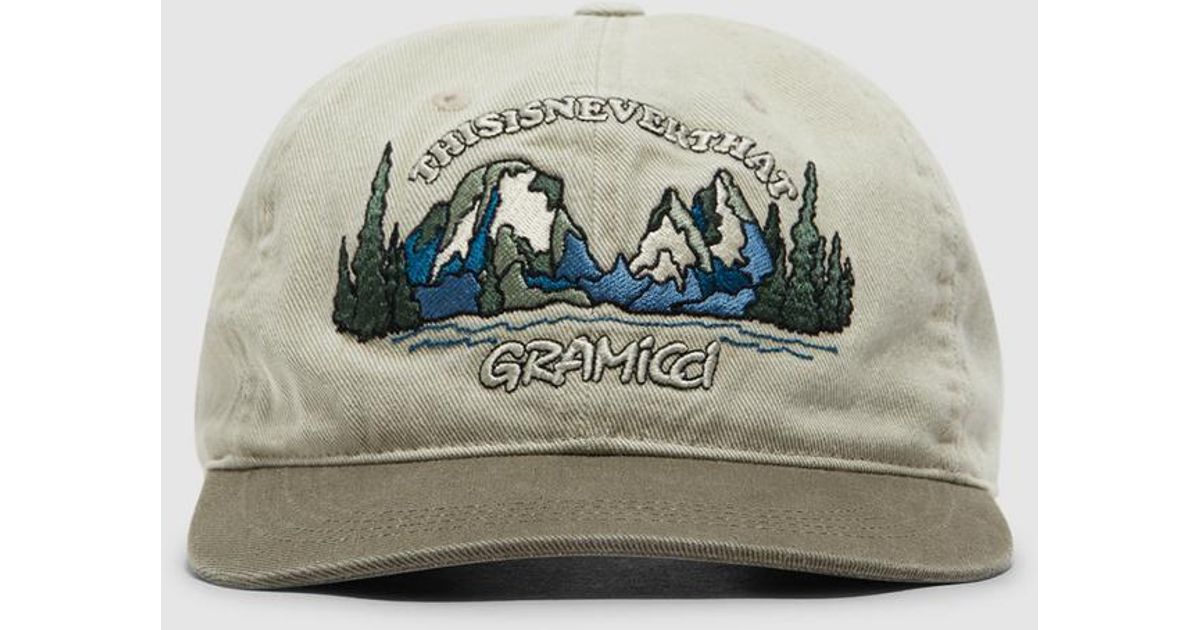 thisisneverthat×GRAMICCI キャップ thisisneverthat X Gramicci Mountain Cap in Green | Lyst