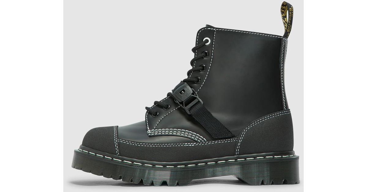 Dr. Martens Lace 1460 Tech Boot in Black for Men - Lyst