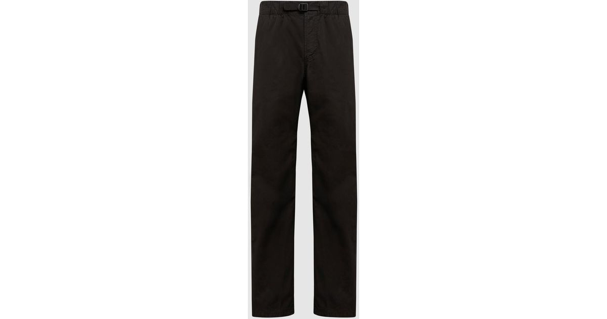 A.P.C. Cotton Youri Pants in Black for Men - Lyst
