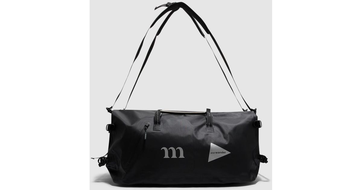 and wander X Muraco Waterproof Boston Bag in Black | Lyst