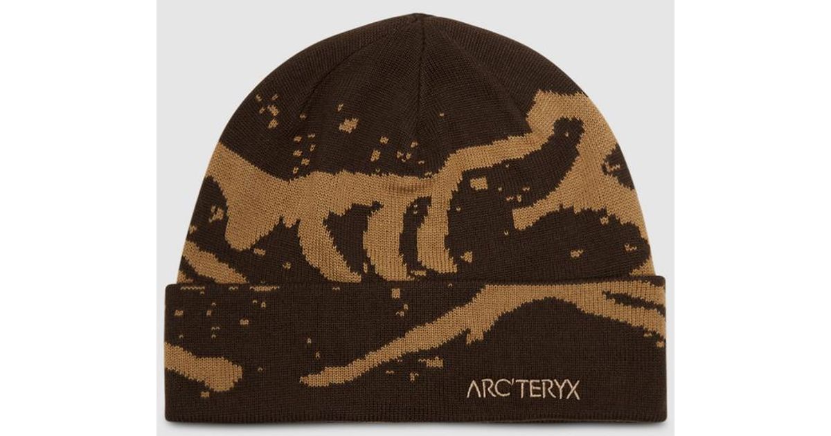 Arc'teryx Grotto Toque Beanie (Carob/ Canvas in Brown | Lyst