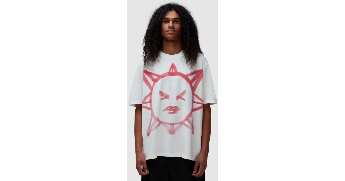 OUR LEGACY｜ (BOX T-SHIRT Squinting Sun Legacy Jersey (M Our Legacy - Box T-Shirt Squinting Sun Legacy Jersey